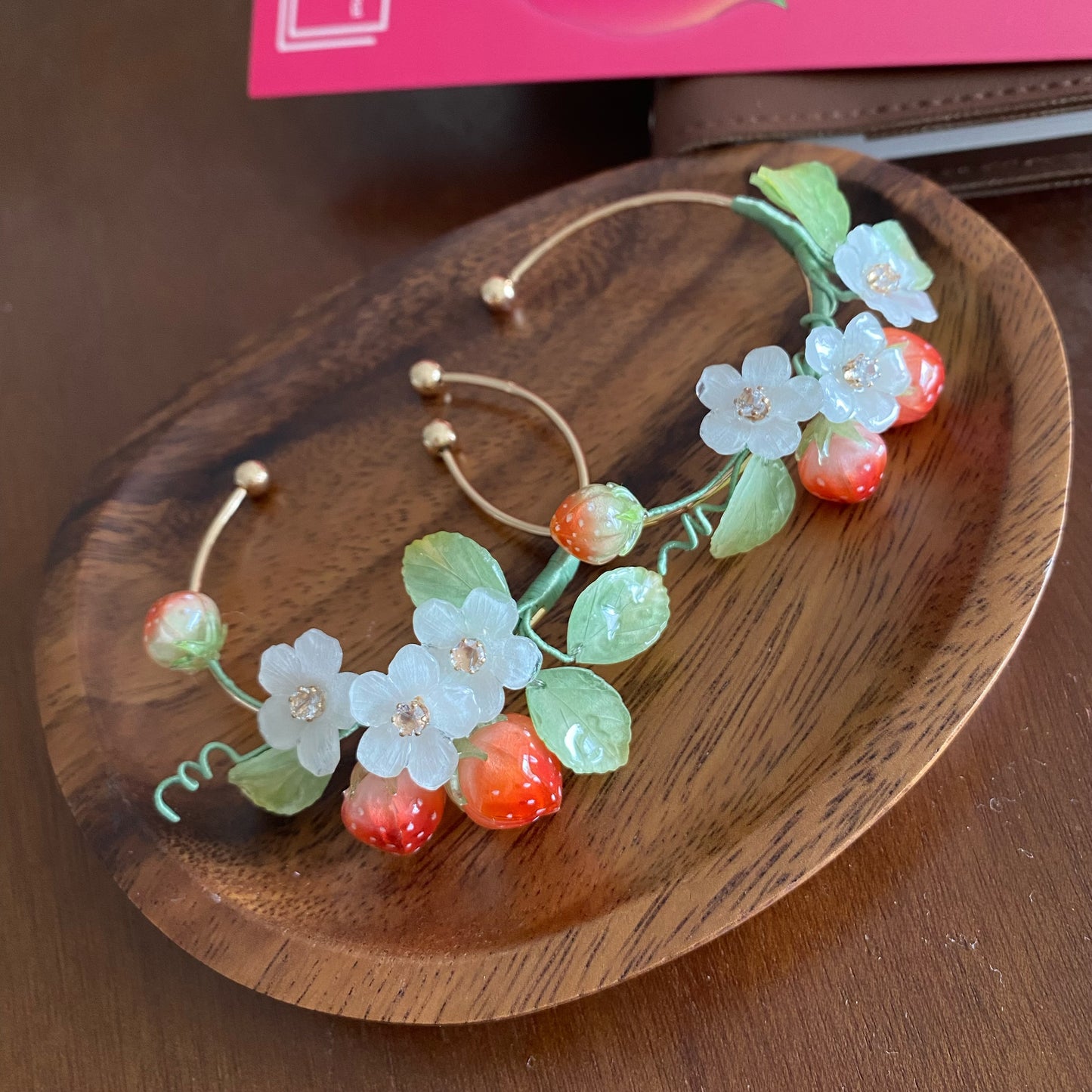Sweet Strawberry Bangle