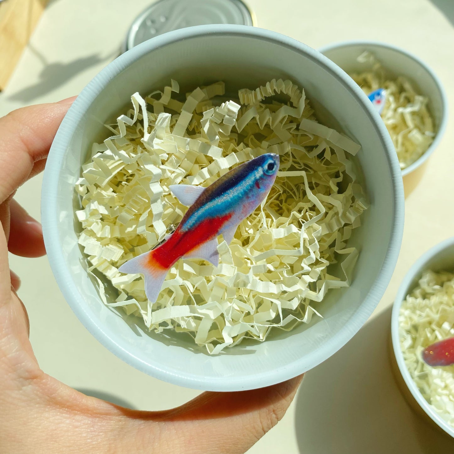 Canned Fish Hairclips π