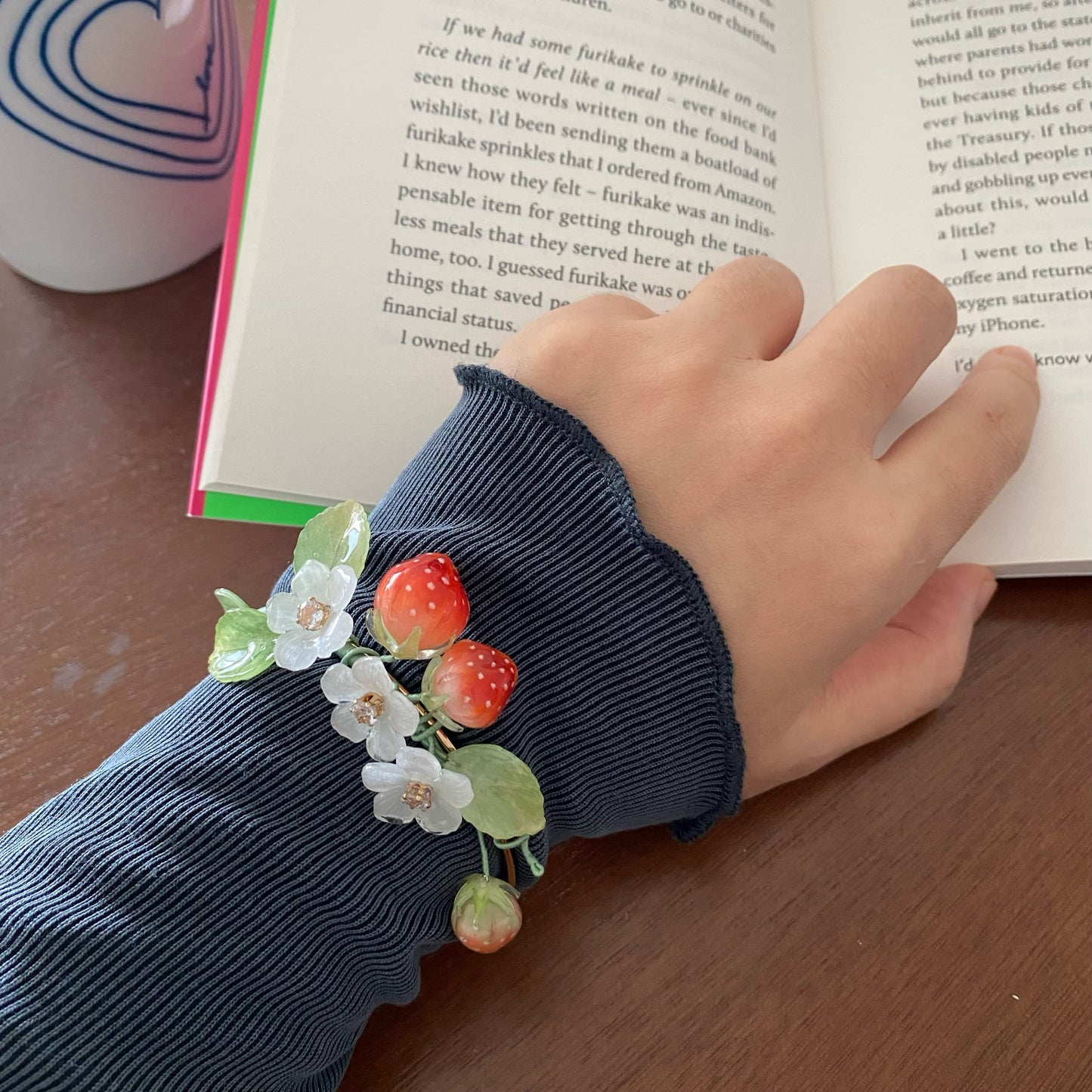 Sweet Strawberry Bangle