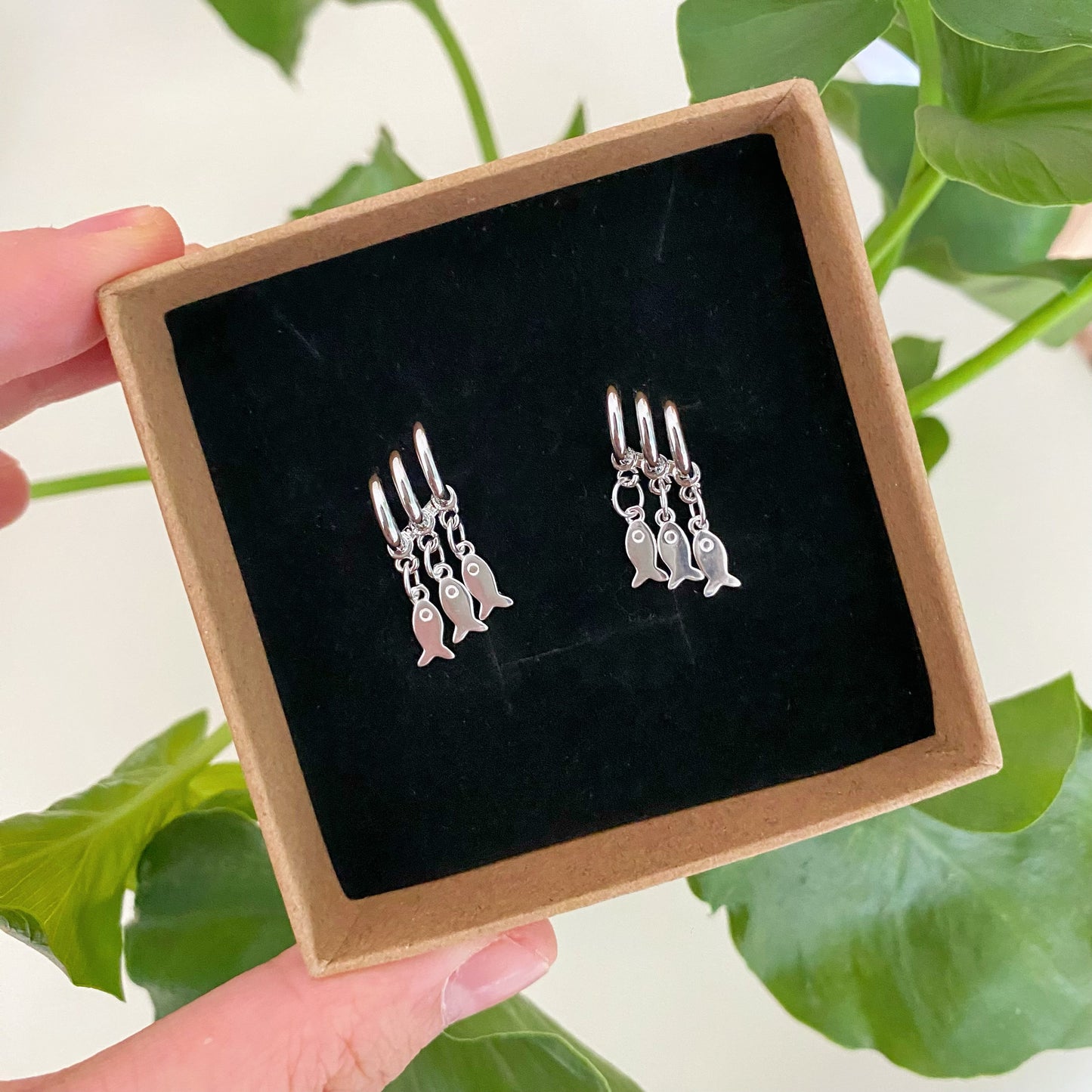 Tiny Fish Earrings