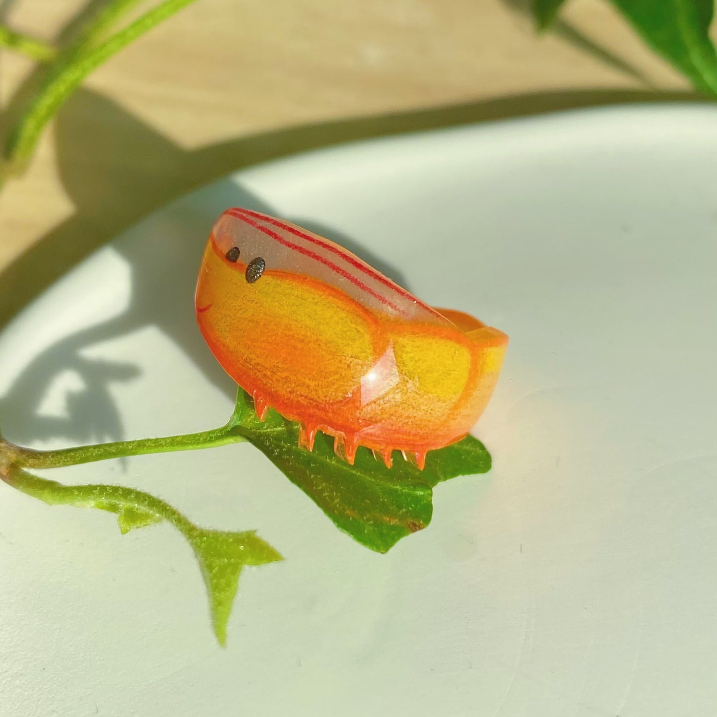 Smiling Shrimp Ring π¦