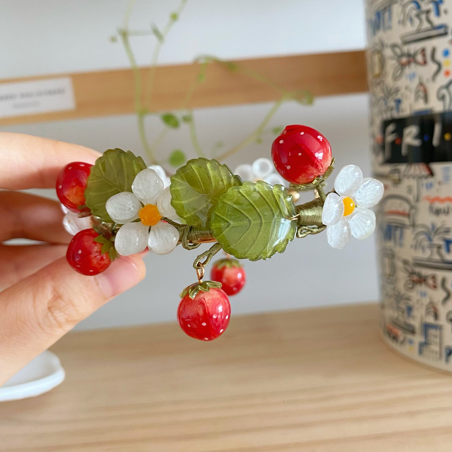 Sweet Strawberry Bangle