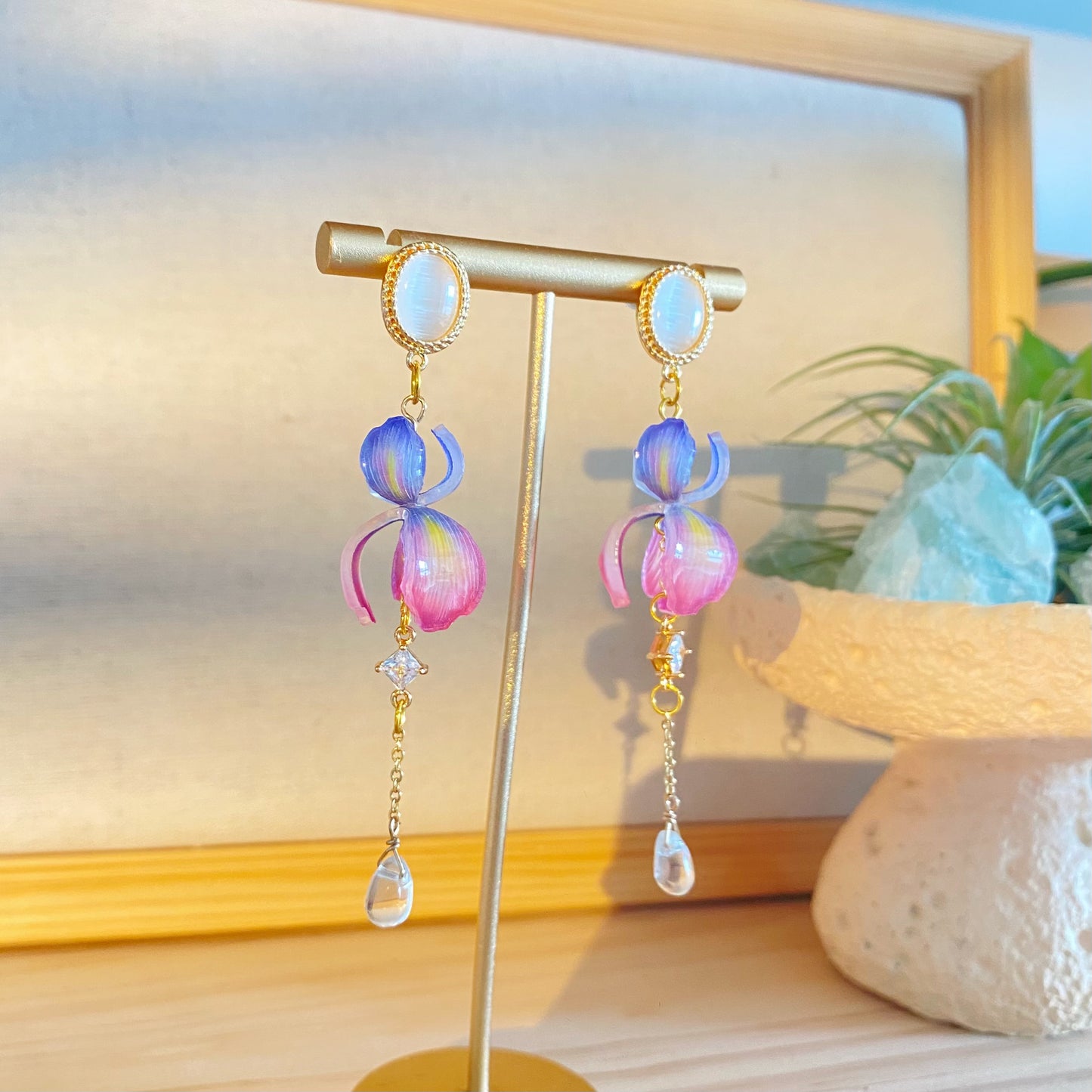 Iris Earrings