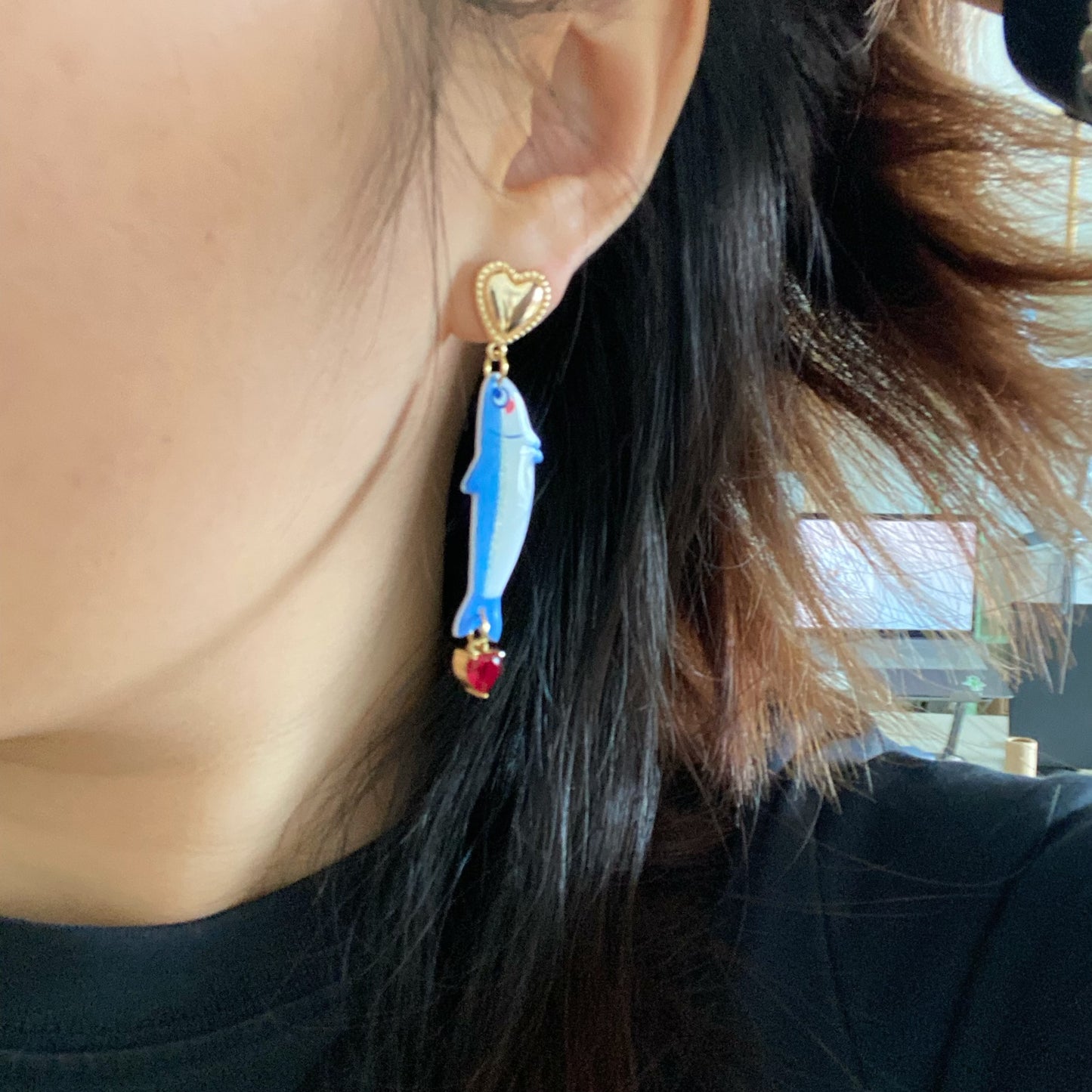 Dive for ❤️ |Sardine Earrings