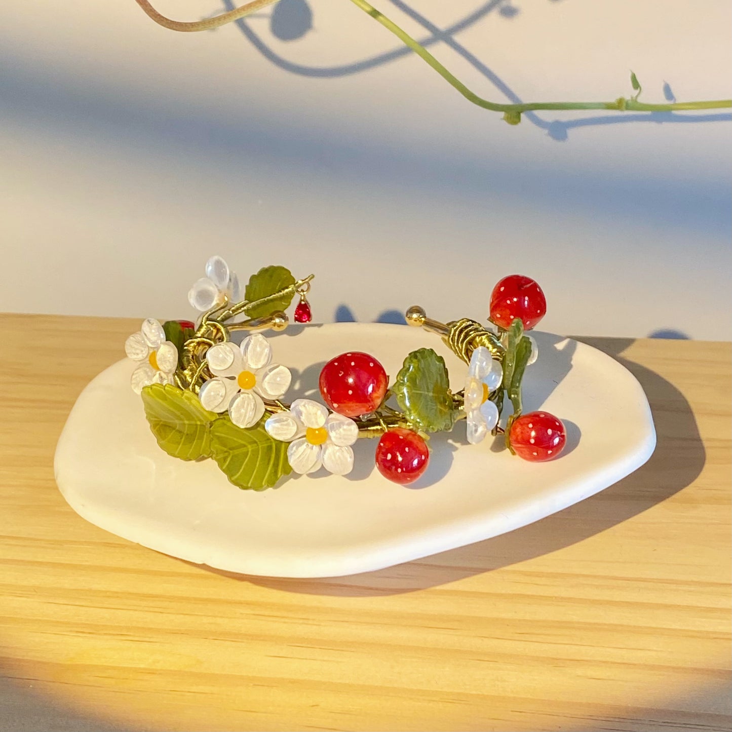 Sweet Strawberry Bangle