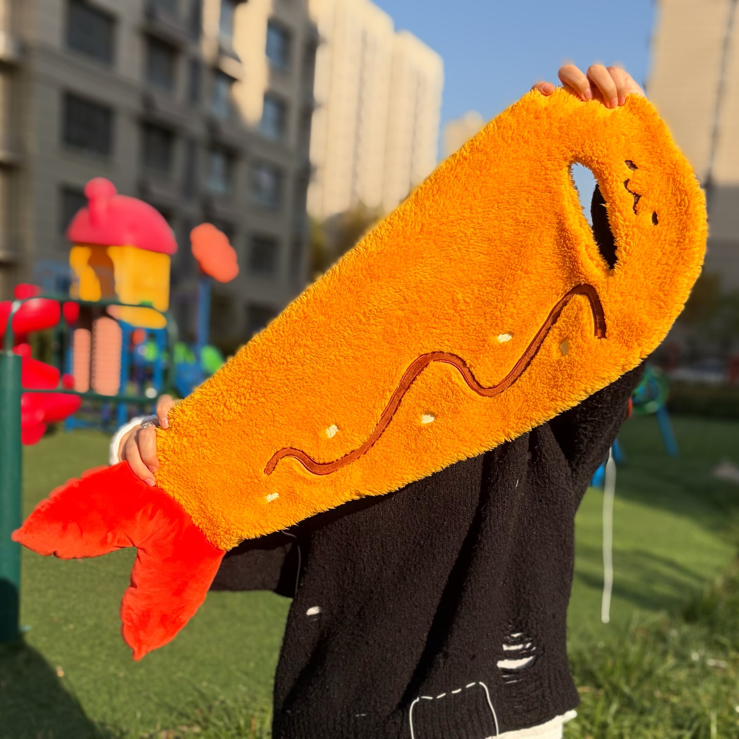 Pre-order Fried Shrimp Scarf 🍤