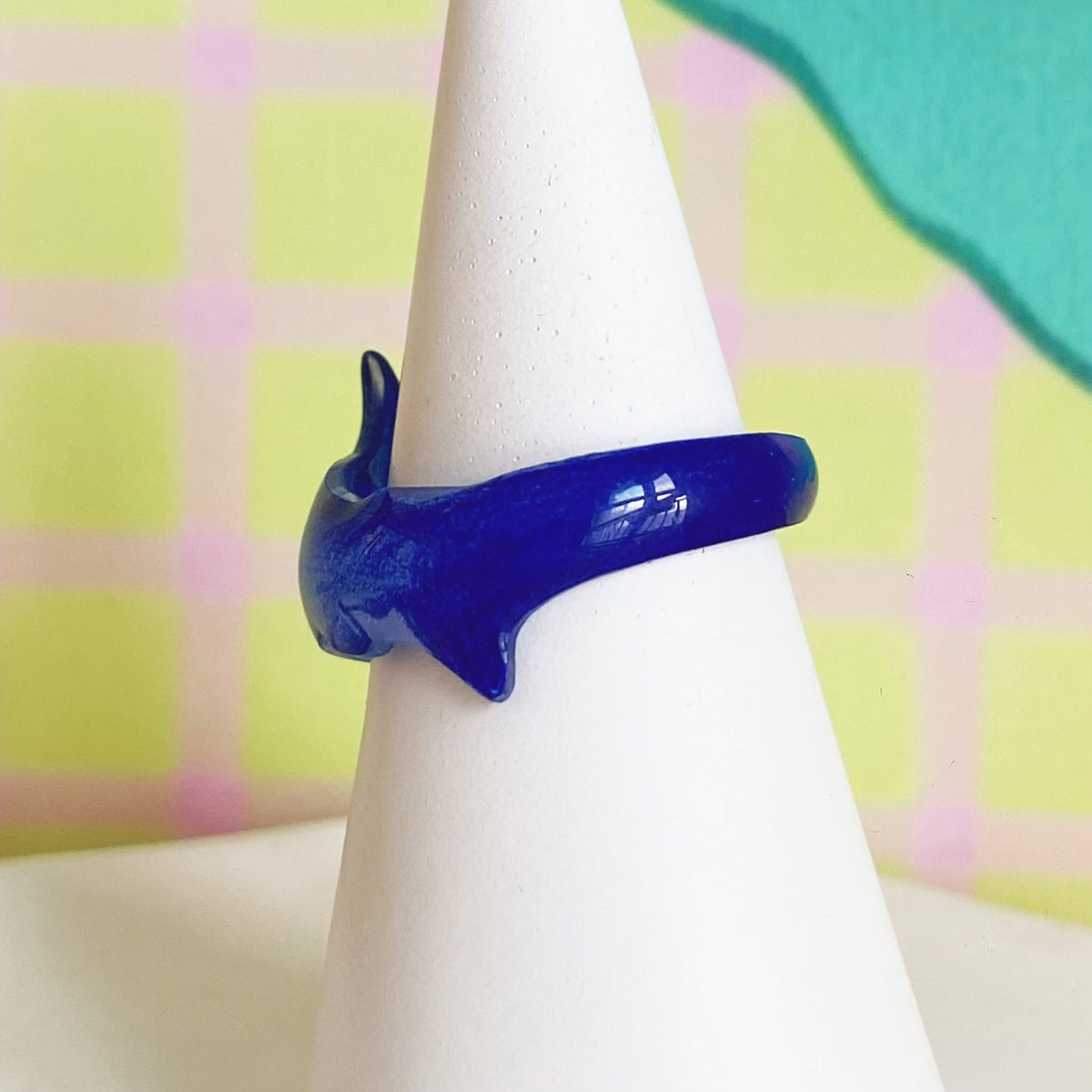Handmade Thresher Shark Ring