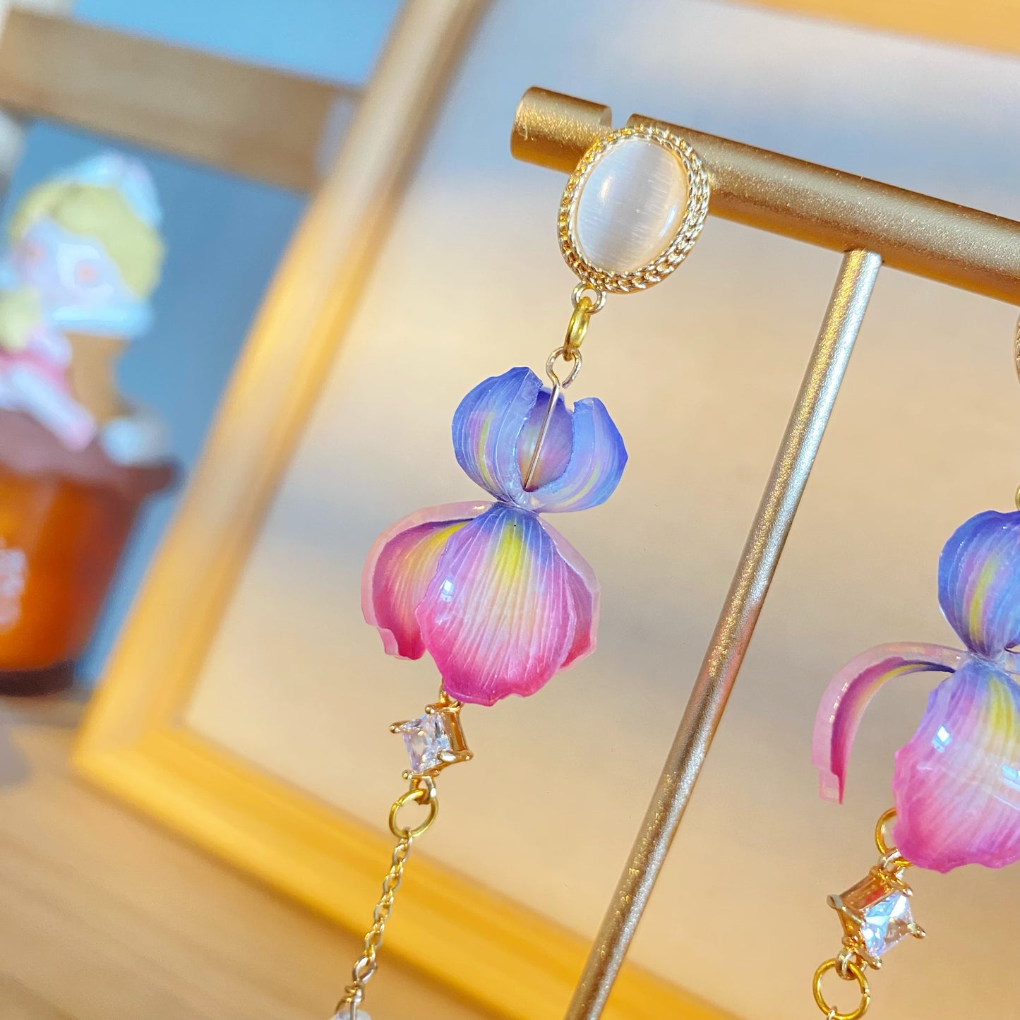 Iris Earrings