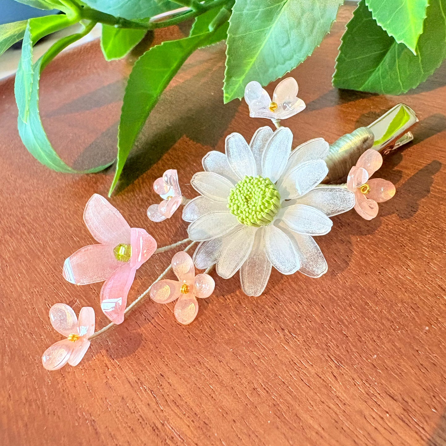 Daisy Wild Flowers Hairclips ππΌ