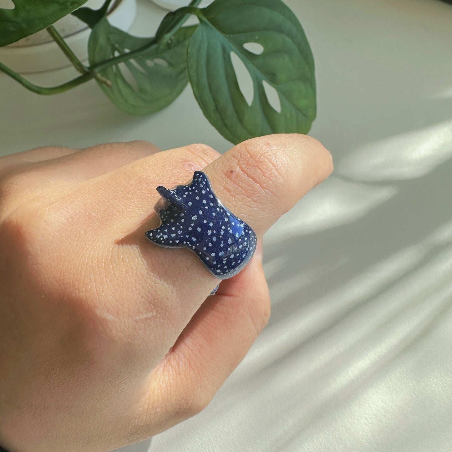 Handmade Whale Shark Ring