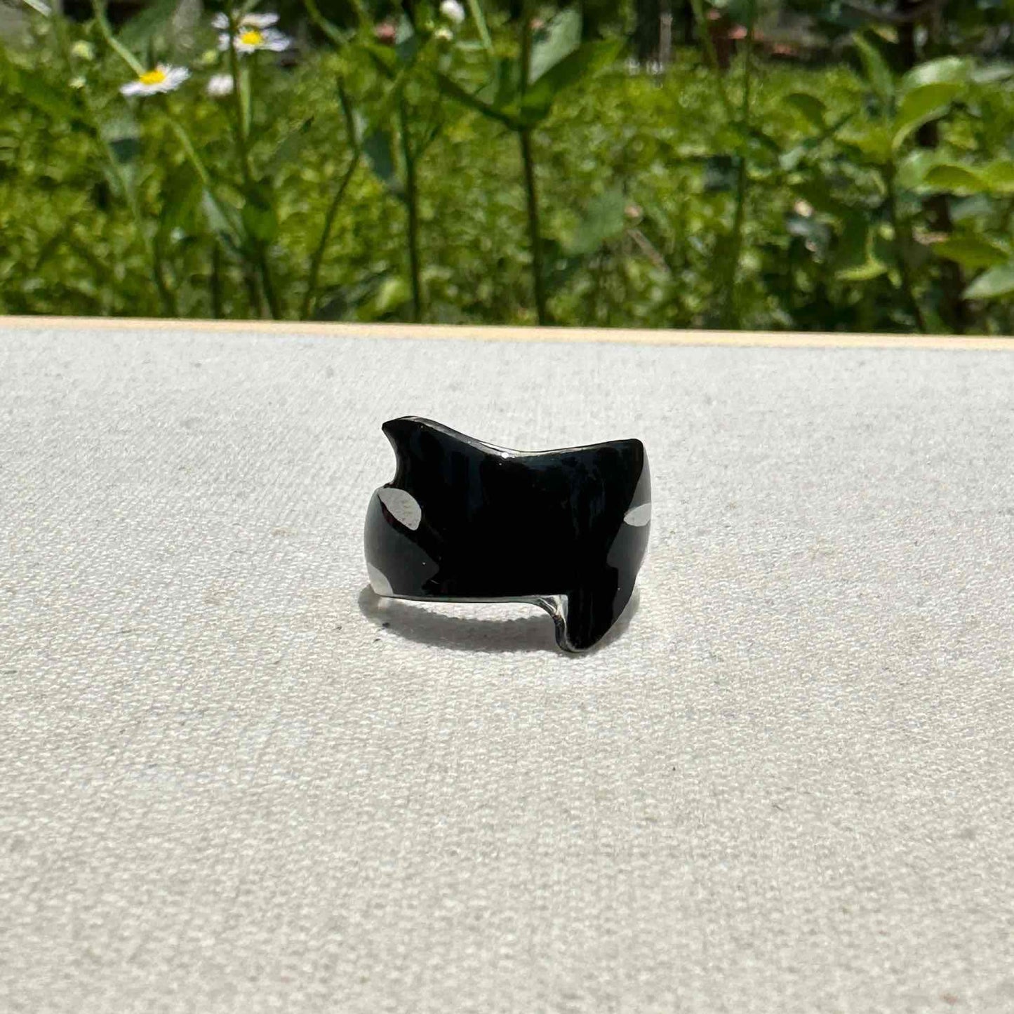Handmade Orcas Ring π³