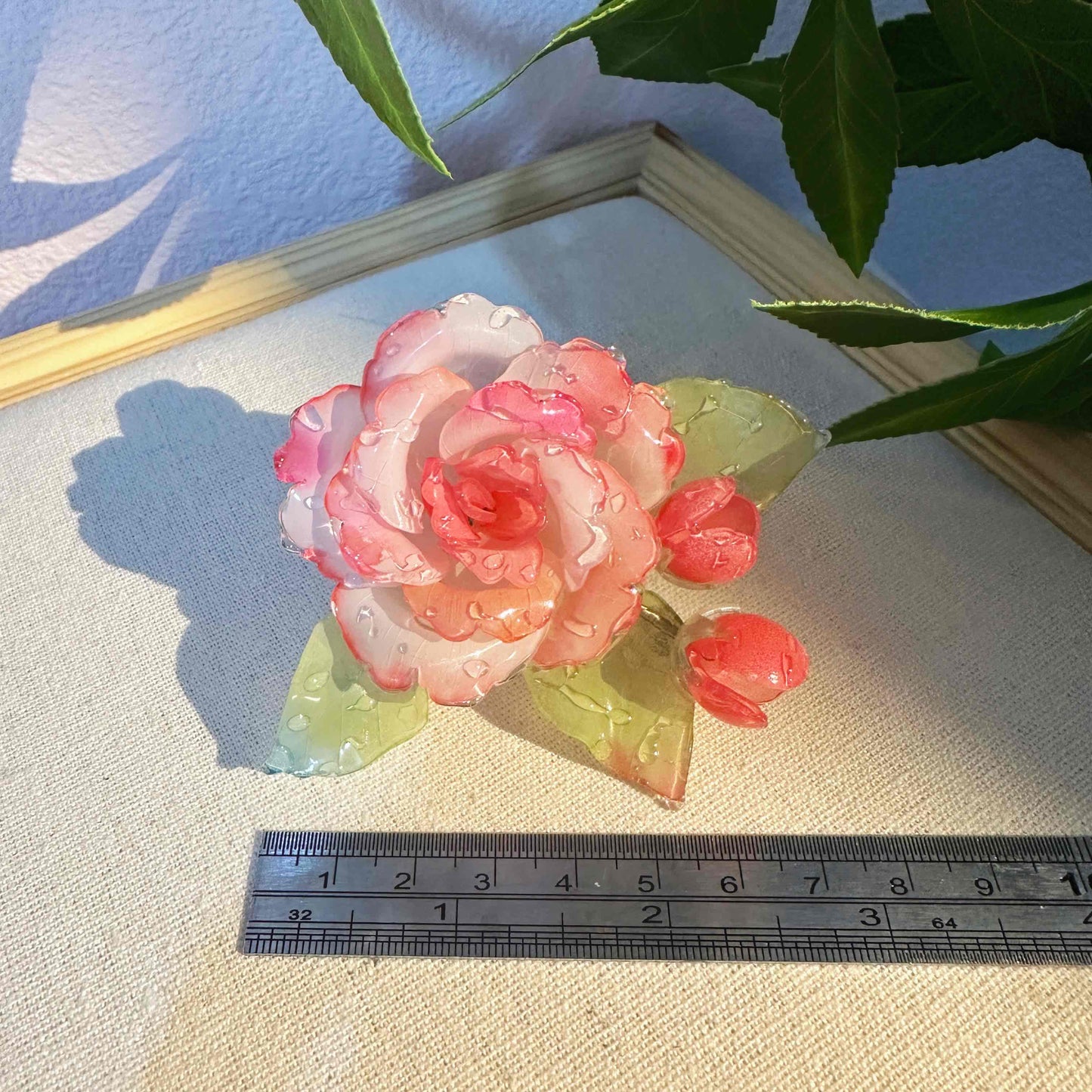 Handmade Rose Hair Stick&Clips ๐น