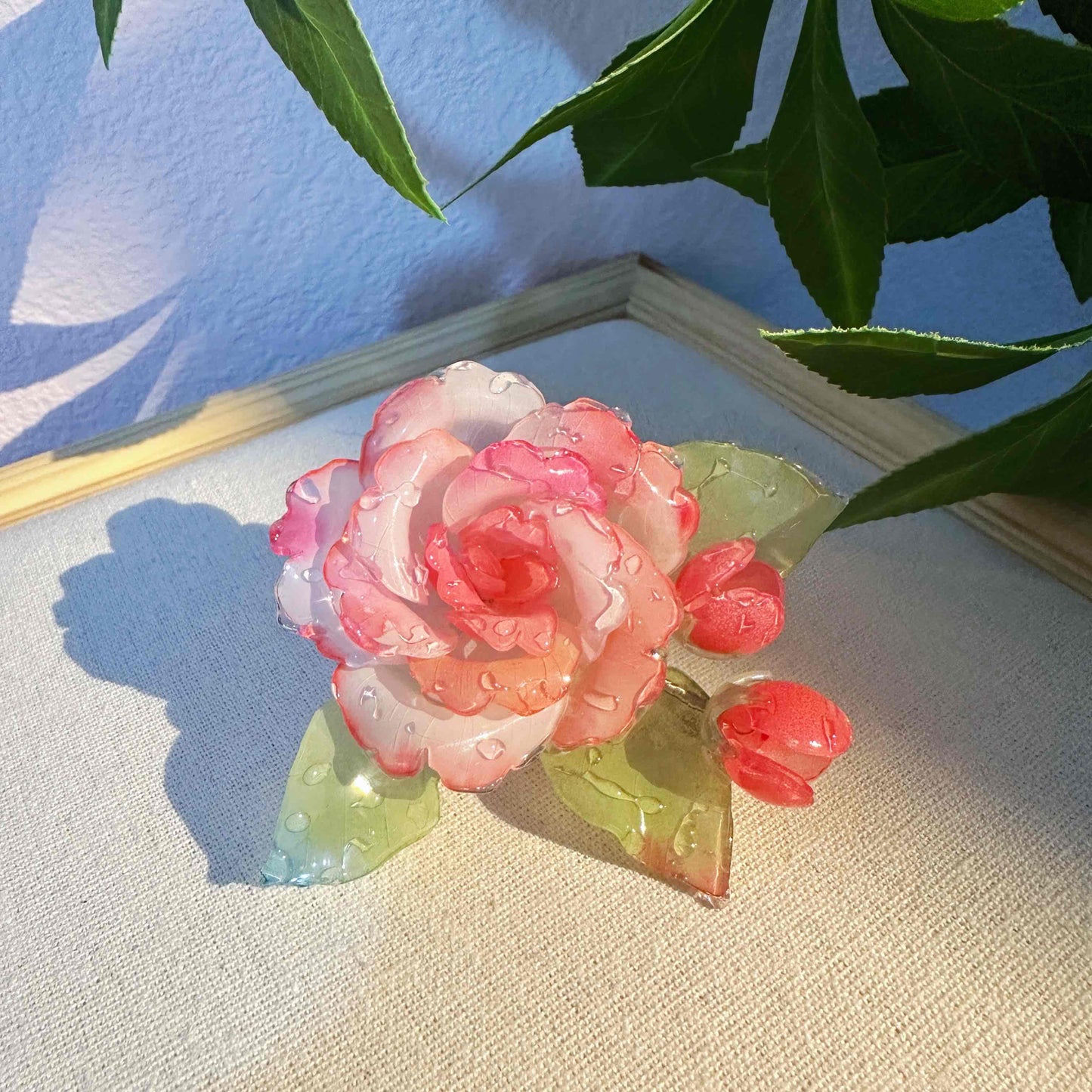 Handmade Rose Hair Stick&Clips ๐น