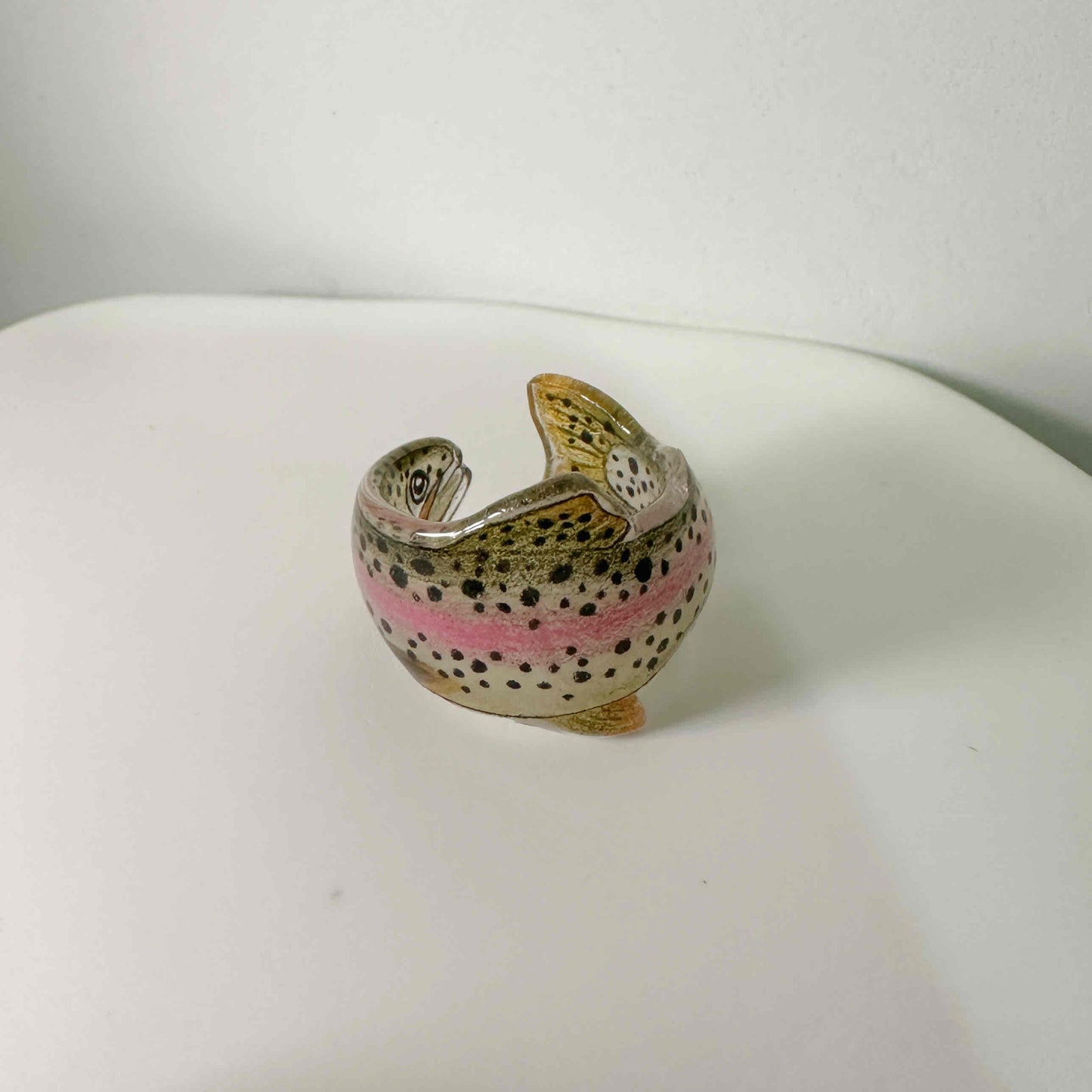 A Fish | Handmade Rainbow Trout Ring