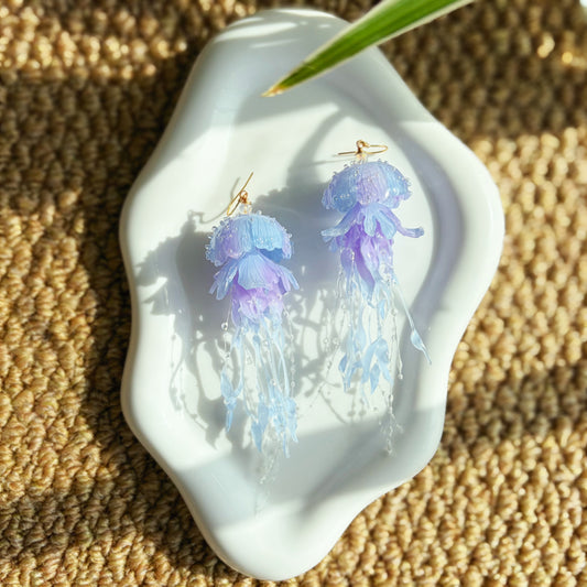 Handmade Jellyfish Earrings 🪼