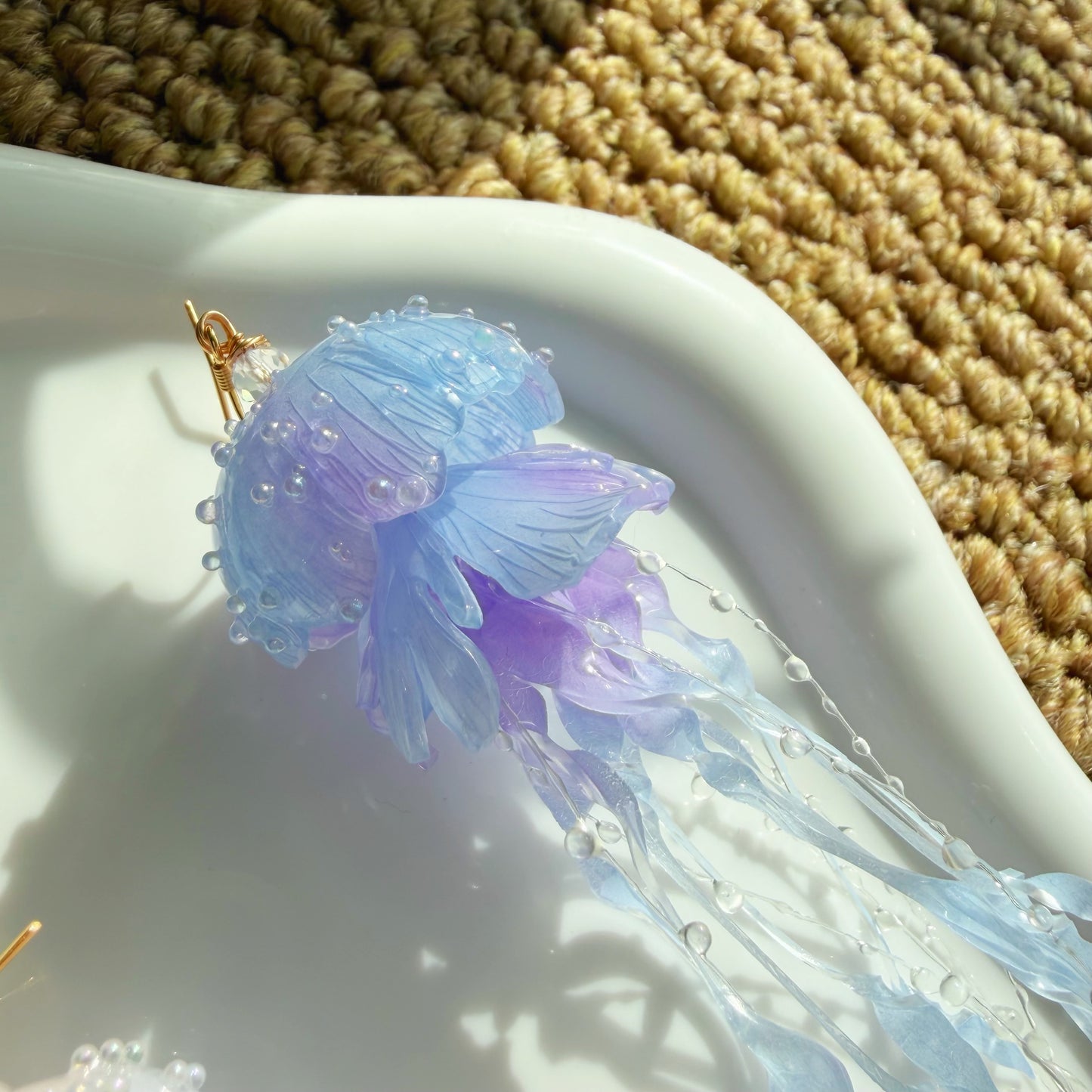 Handmade Jellyfish Earrings 🪼