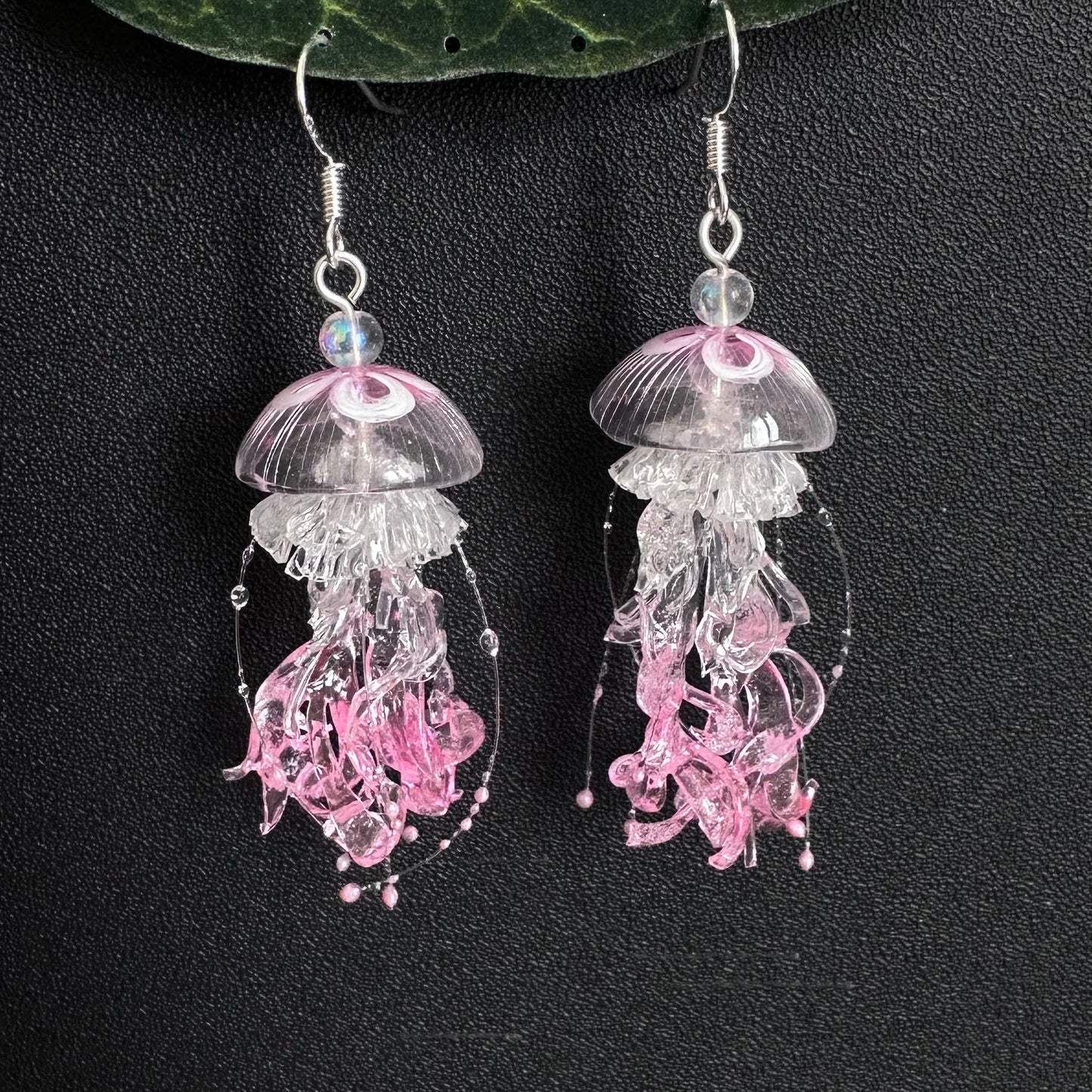 Translucent Jellyfish Earrings