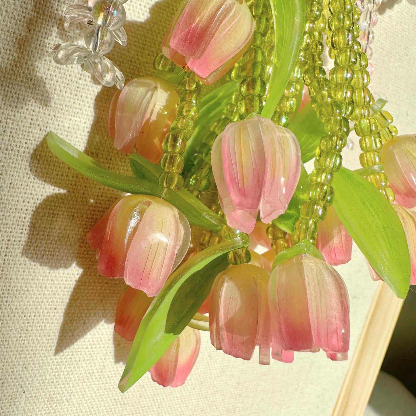 Handmade Tulips Car/bag Charm 💐