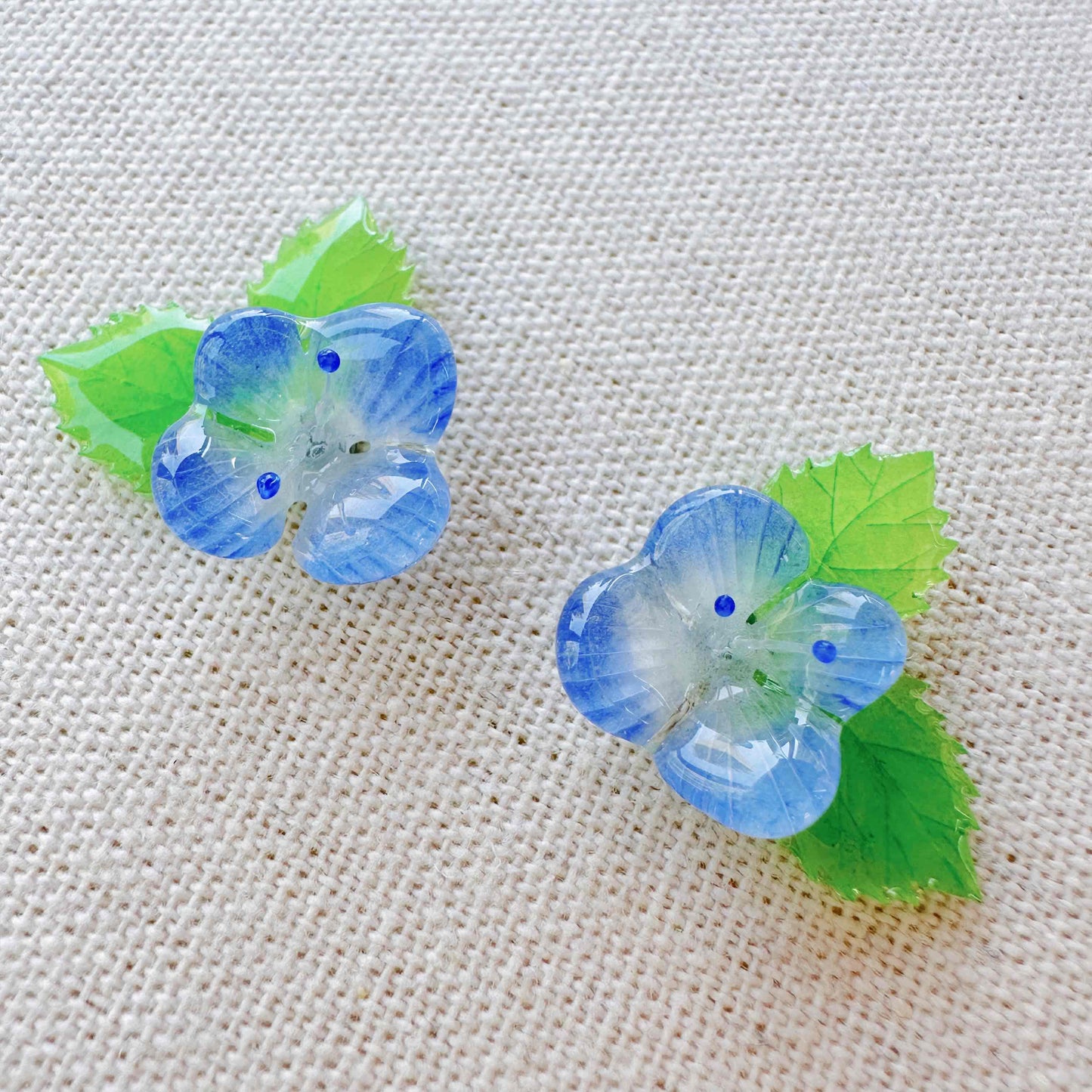 Handmade Speedwell Earrings 🩵