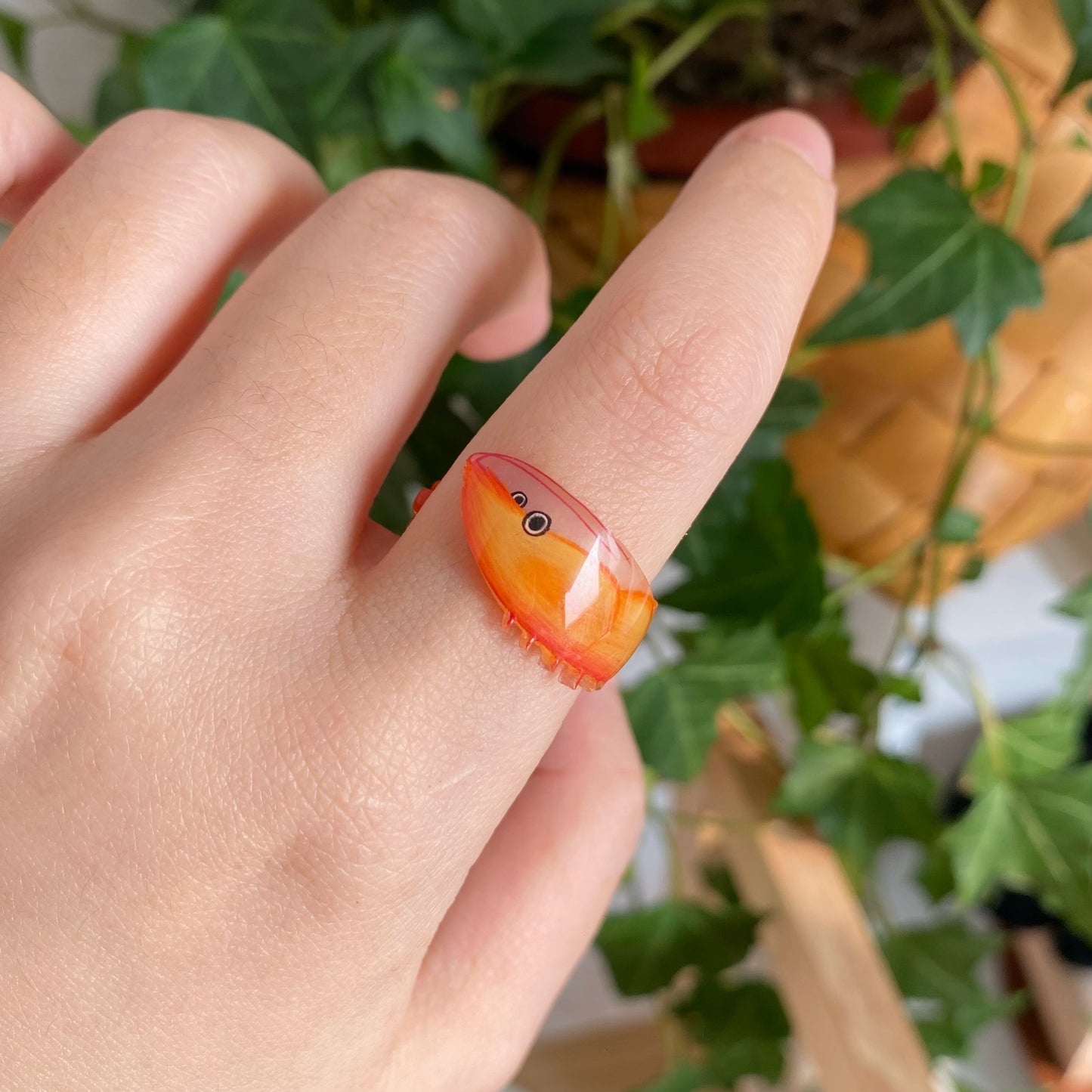 Silly Shrimp Ring 🦐