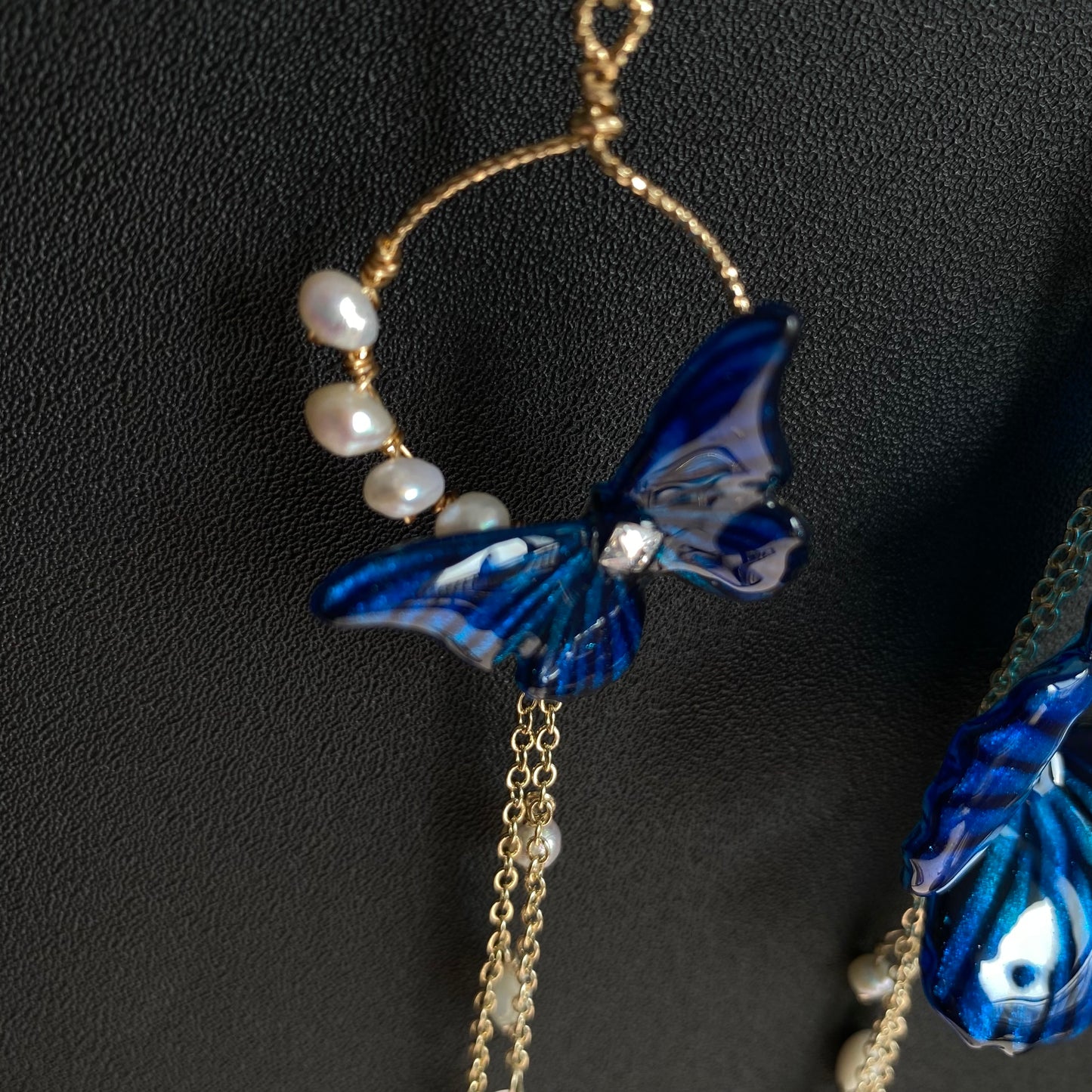 Dangerous Elegance  Butterfly Earrings