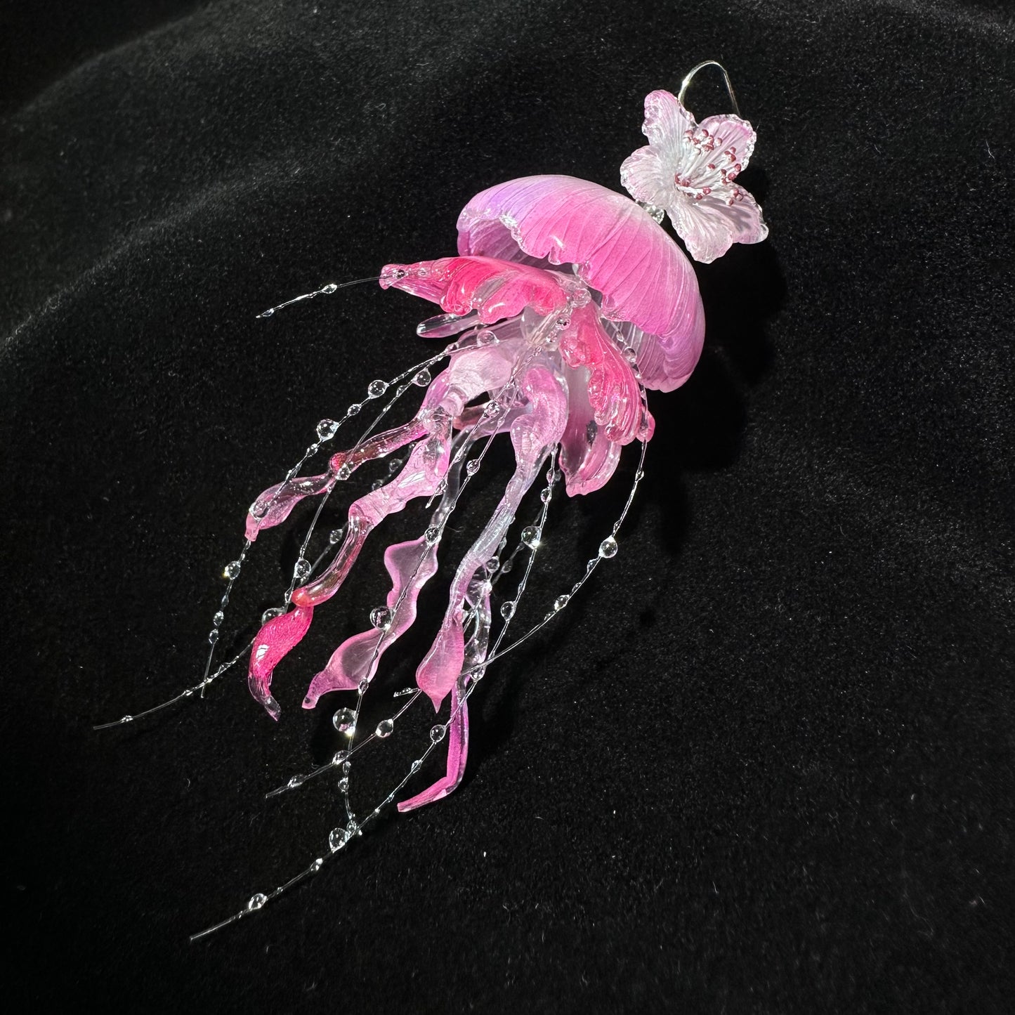 Sakura Jellyfish Earrings