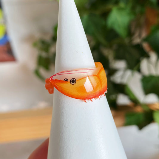 Silly Shrimp Ring 🦐