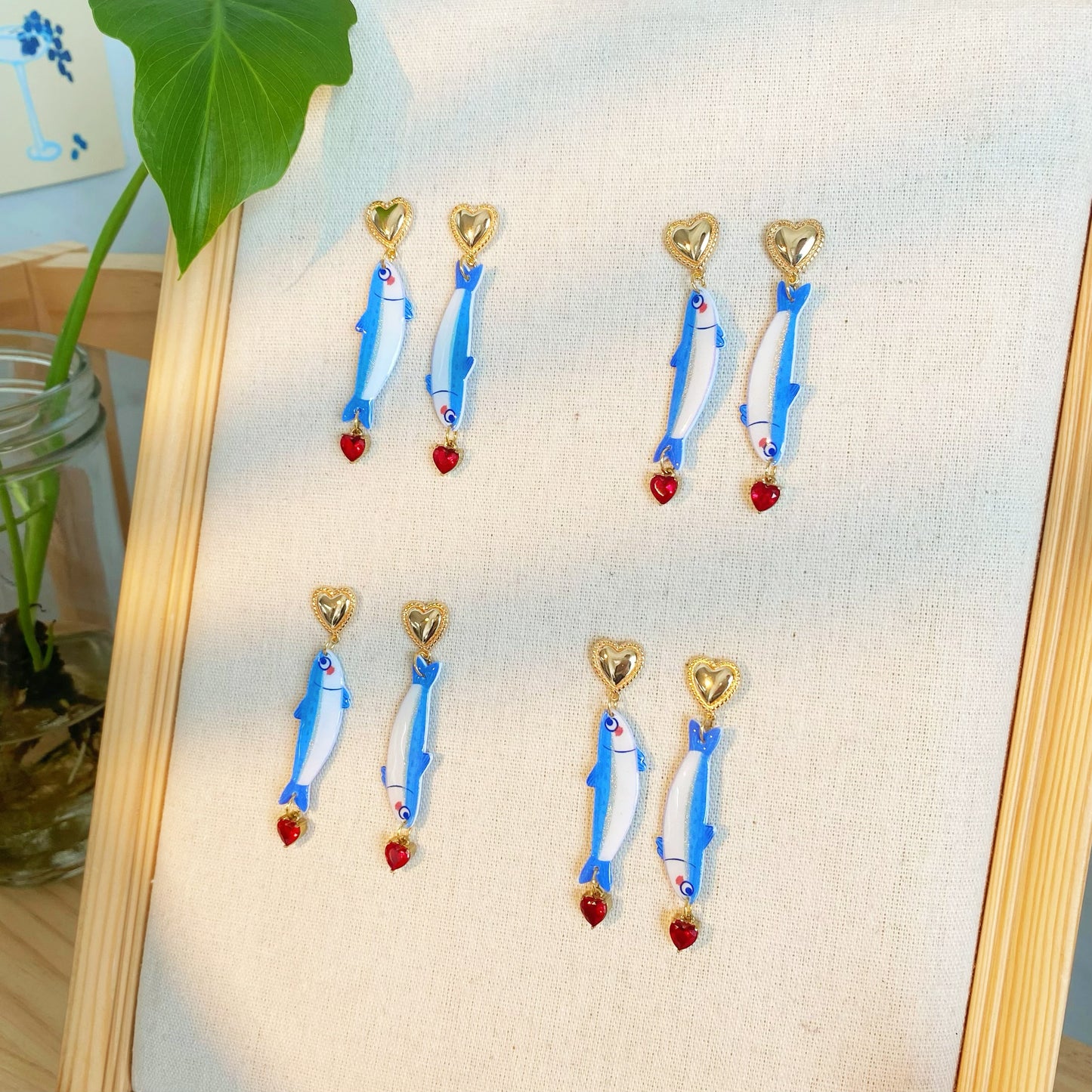 Dive for ❤️ |Sardine Earrings