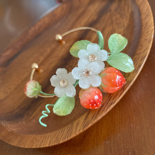 Sweet Strawberry Bangle