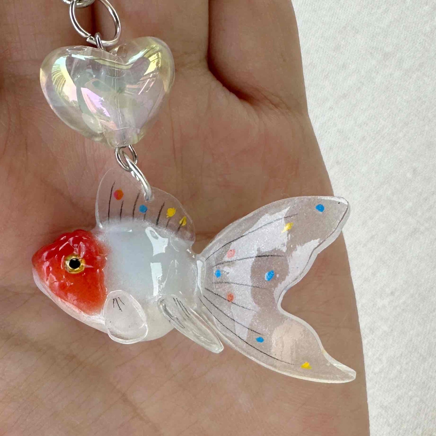 【Fish the Cutie】Handmade fish Car/Bag Charm 🍀