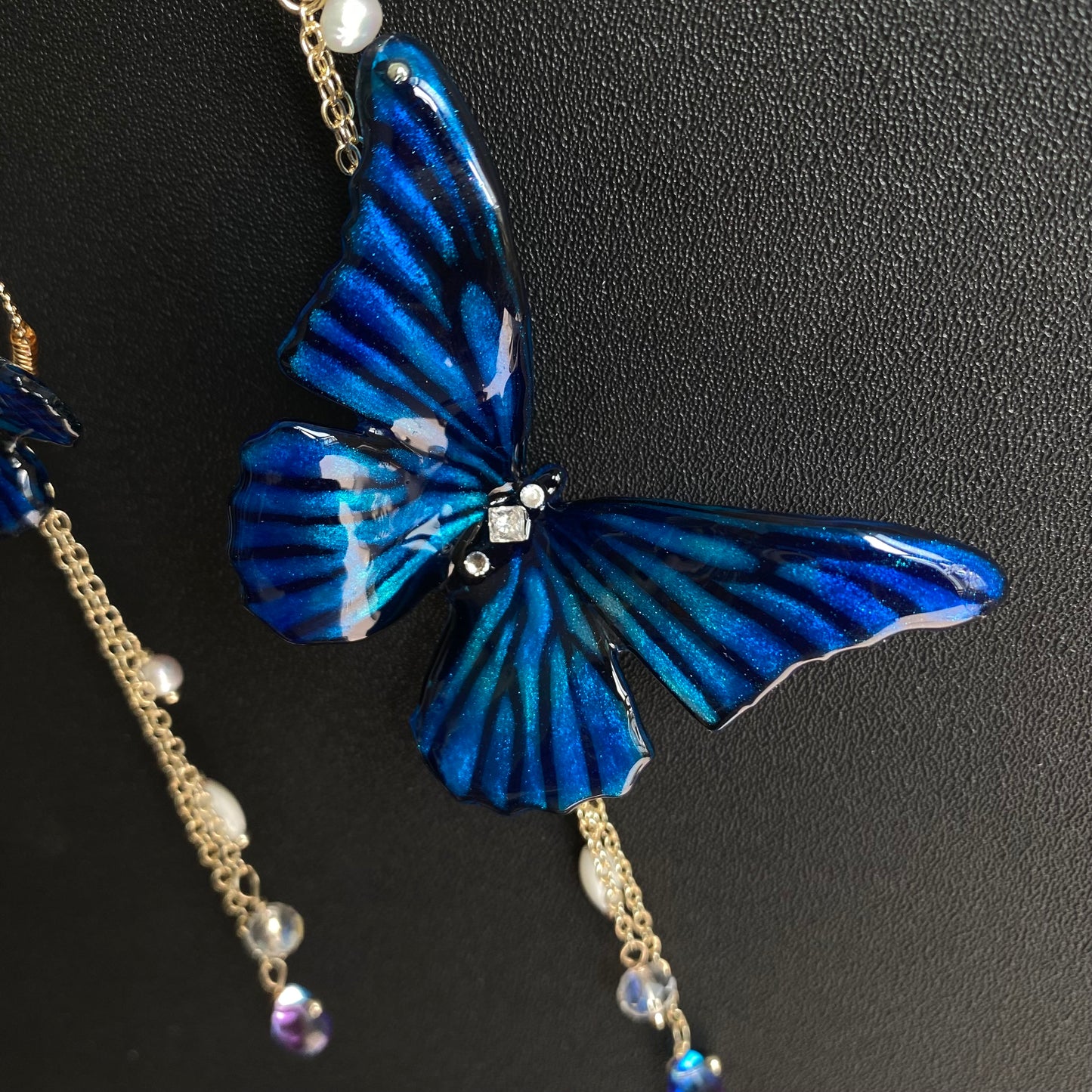 Dangerous Elegance  Butterfly Earrings