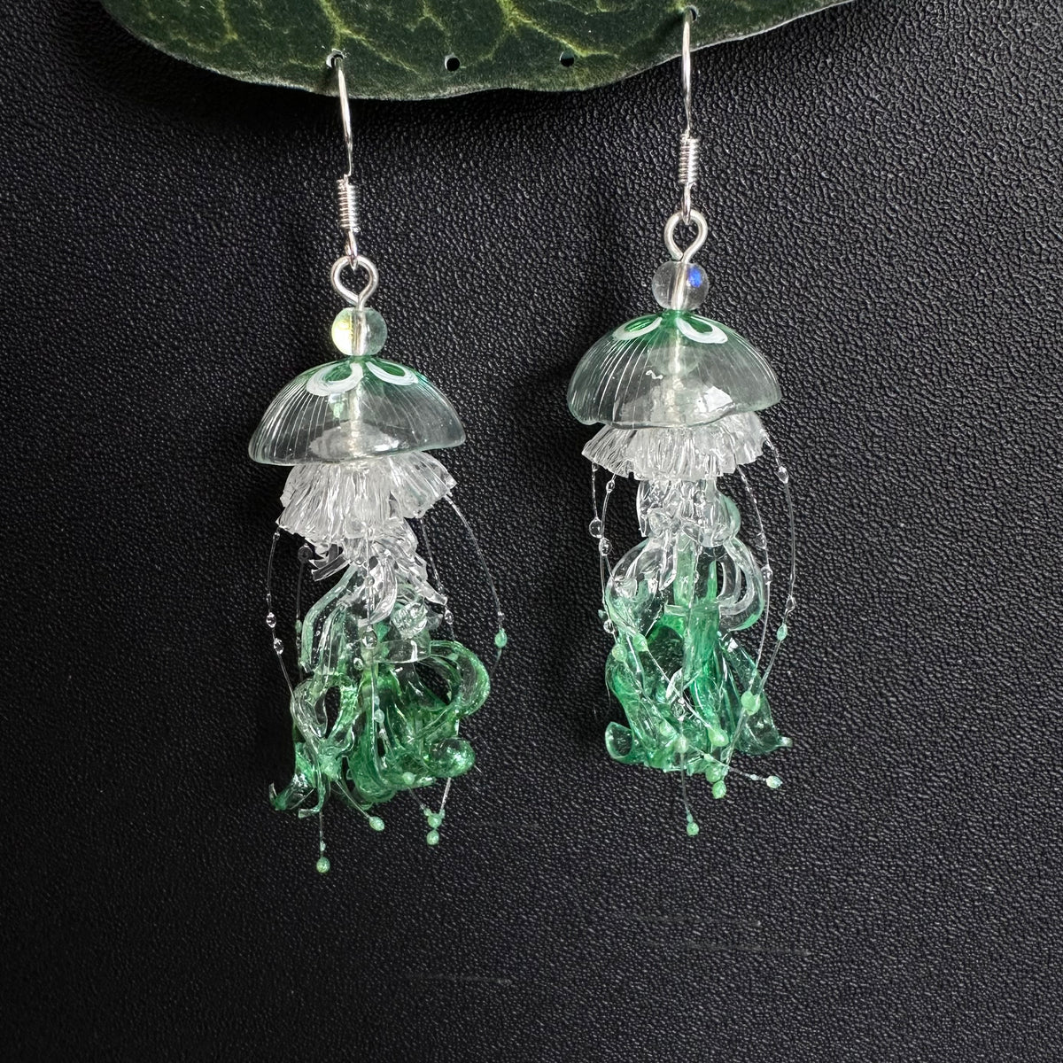 Translucent Jellyfish Earrings