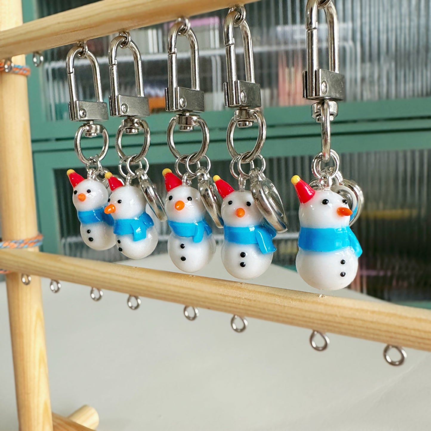 Snowman Charm/Key chain⛄️