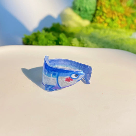 A Sardine || Handmade ring