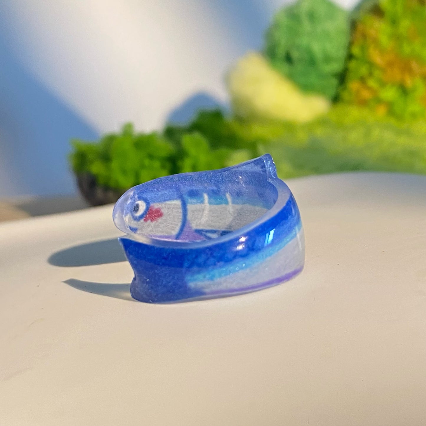A Sardine || Handmade ring