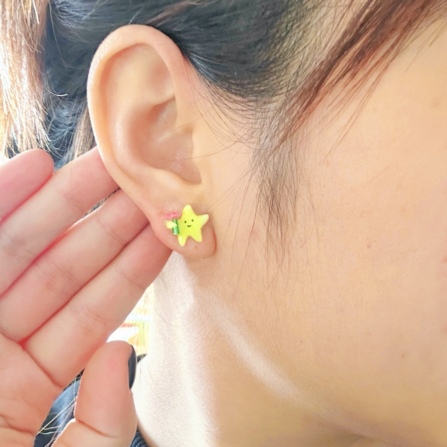 Flower Mailstar Studs