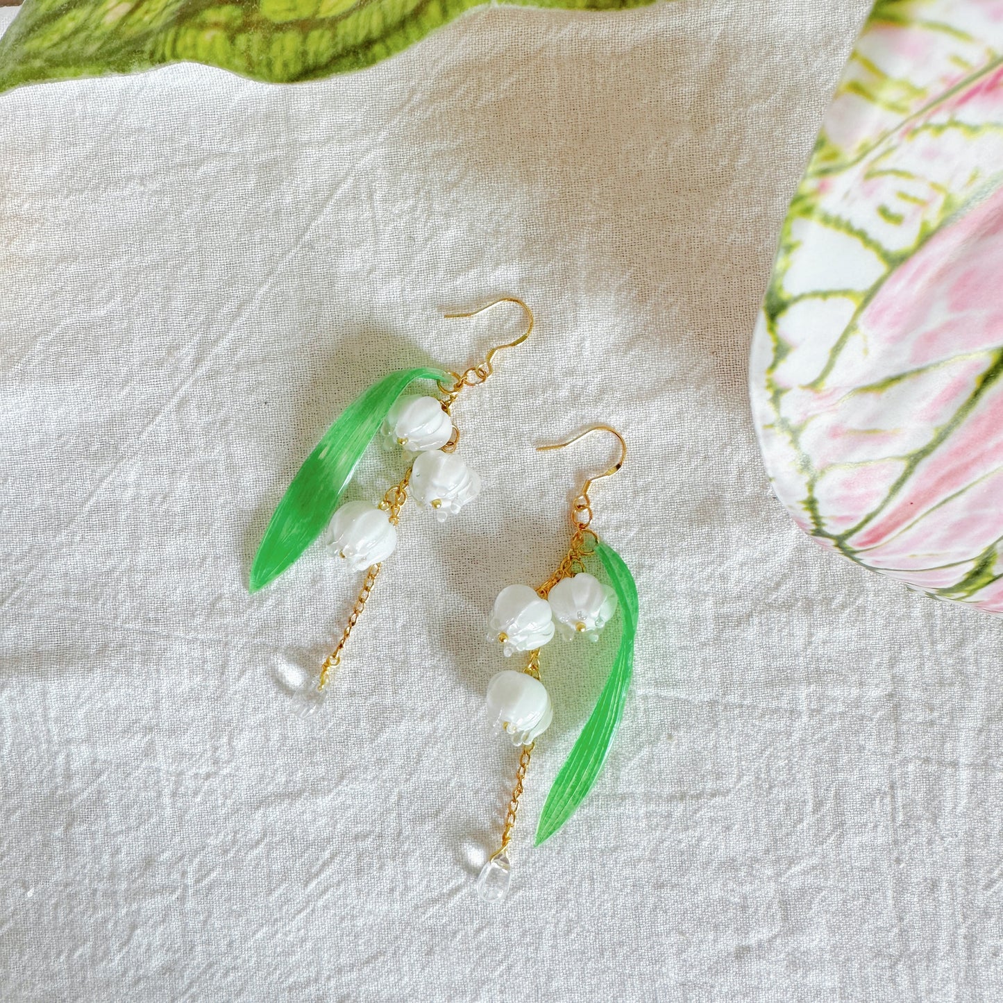 If you ever notice me | Lily of the Valley Earrings