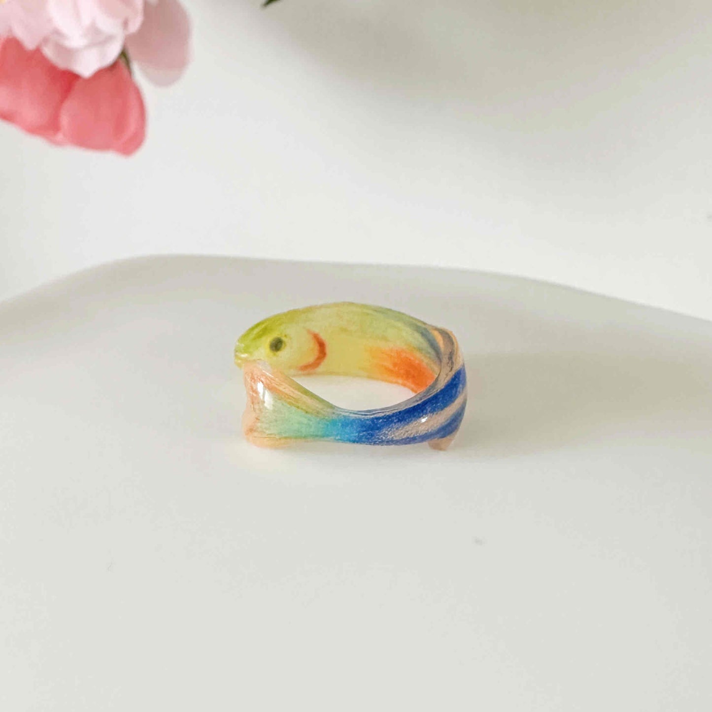 Handmade Tropical Fish Ring