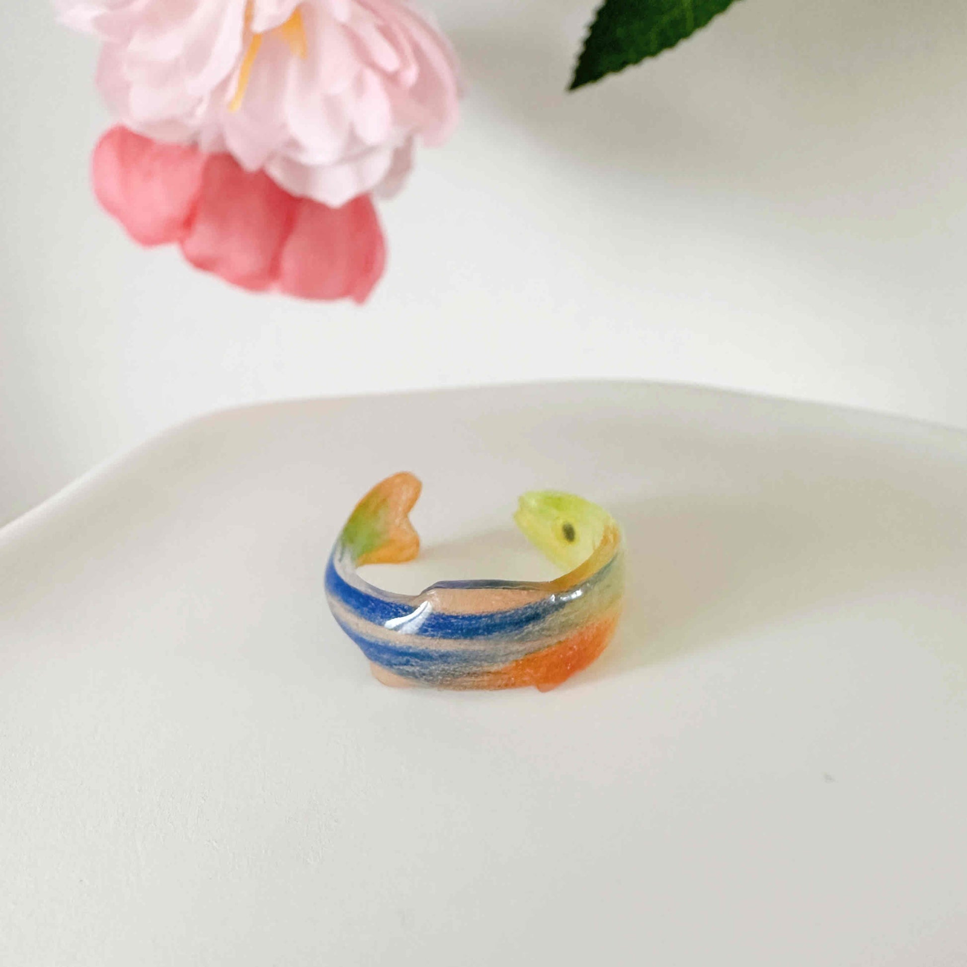 Handmade Tropical Fish Ring