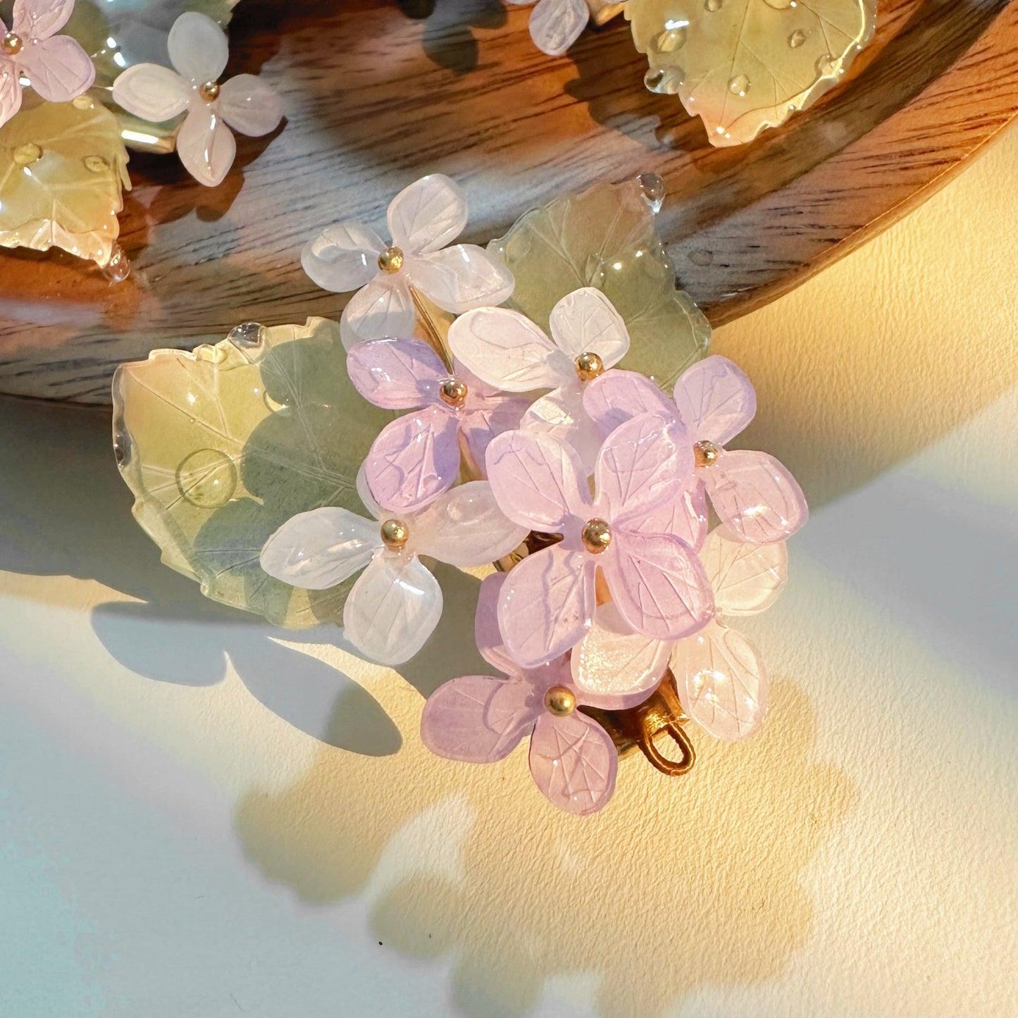 Endless Summer Hydrangea Hairclip