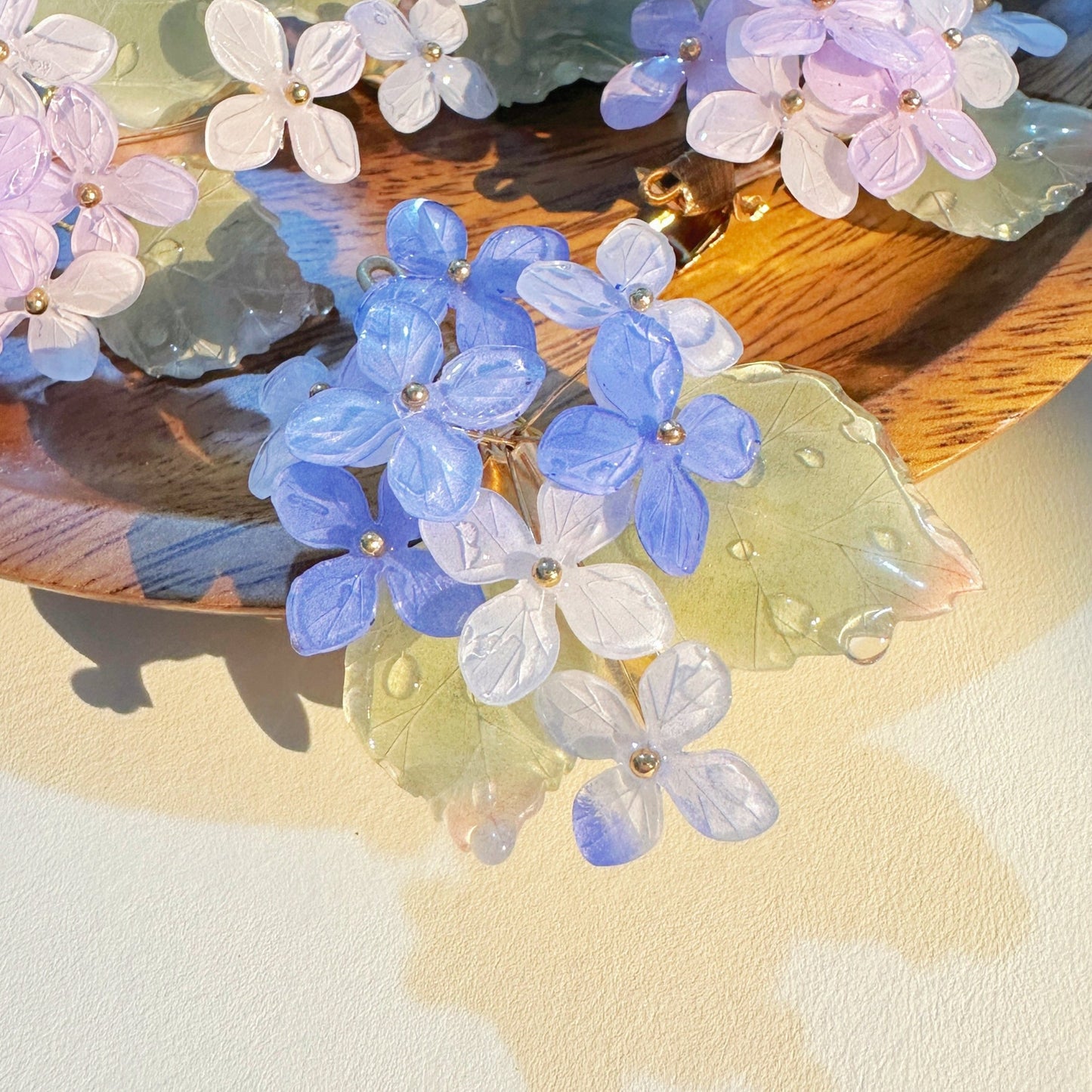 Endless Summer Hydrangea Hairclip