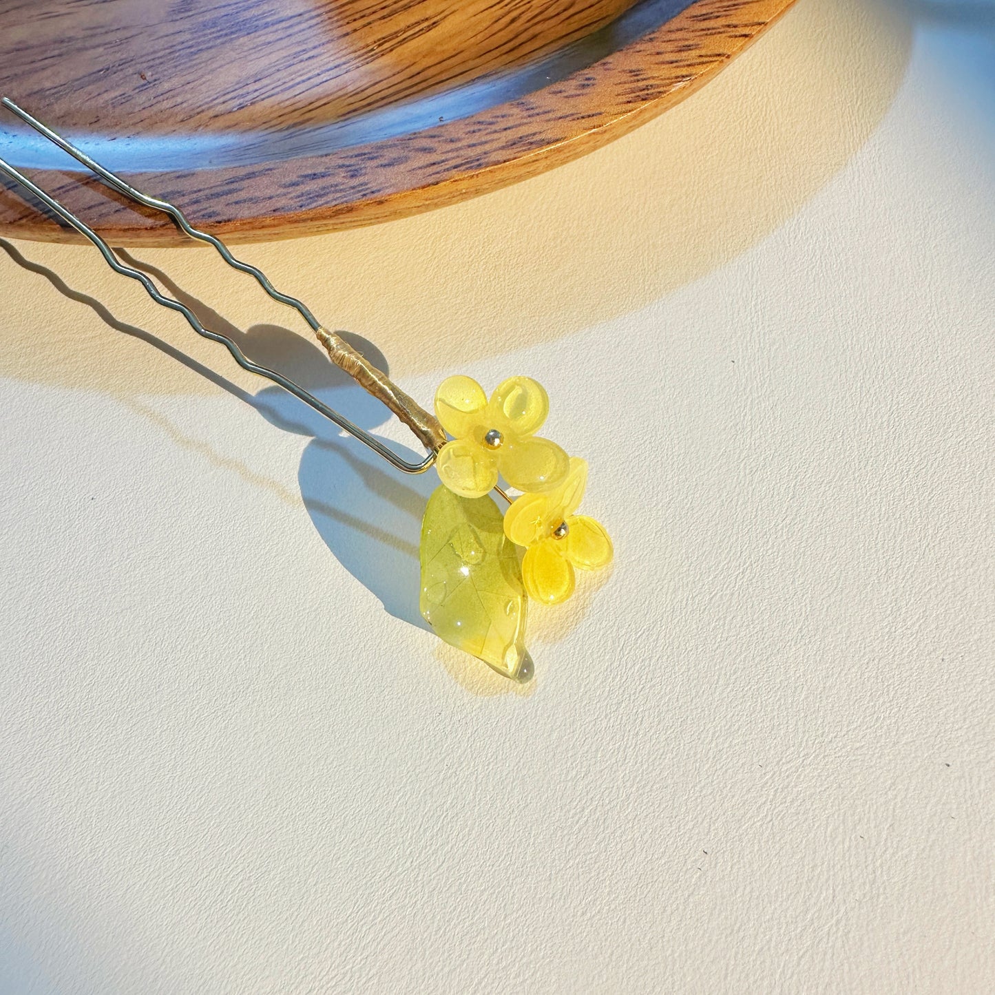 Tiny Osmanthus Hair Pins