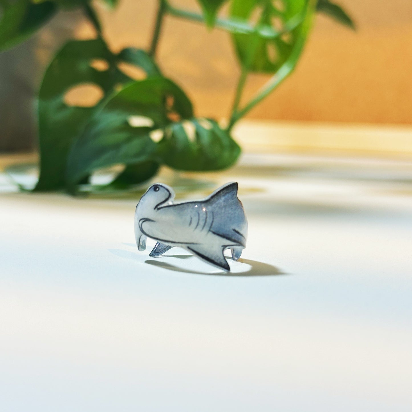 Handmade Hammerhead Shark Ring