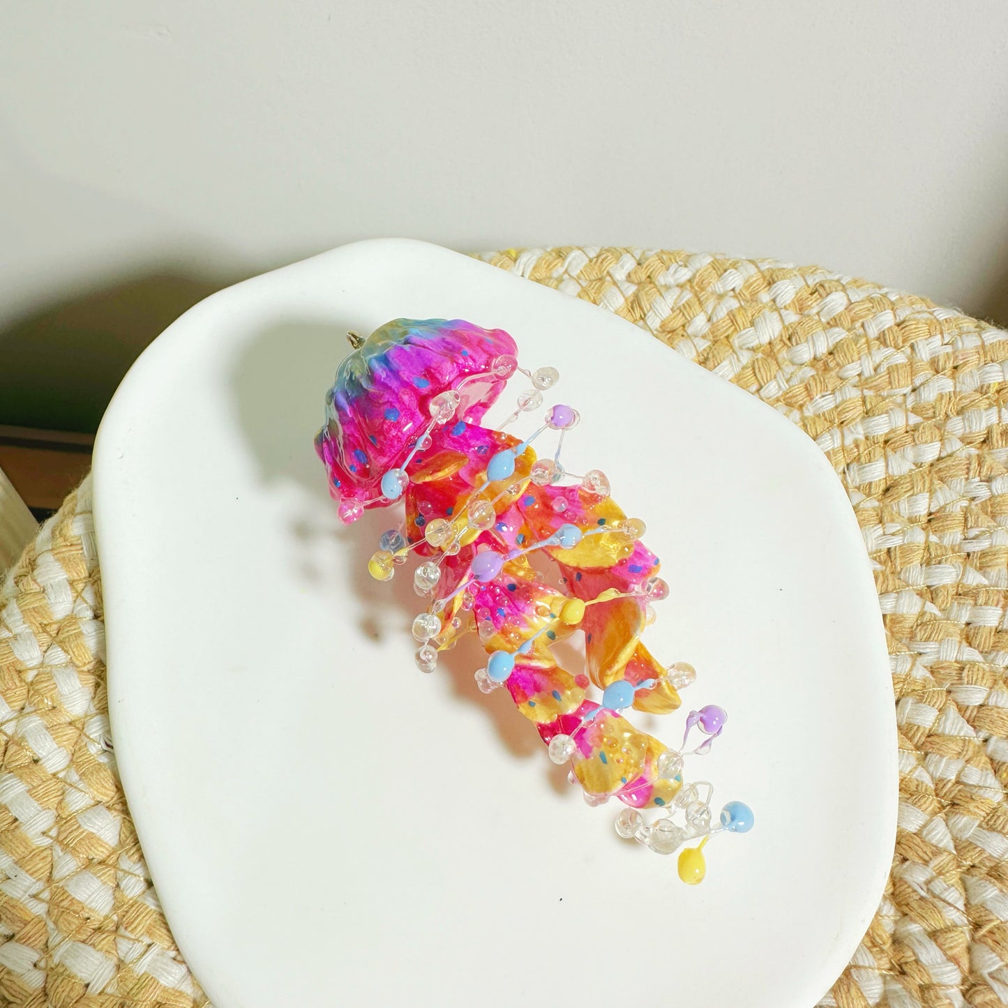 Fatal Swirl Jellyfish Necklace